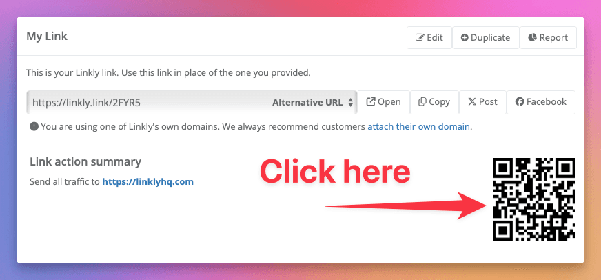 Kliknij kod QR, aby go edytować