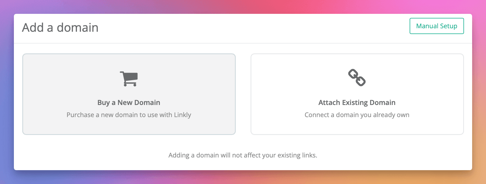 Choose or Register Your Domain
