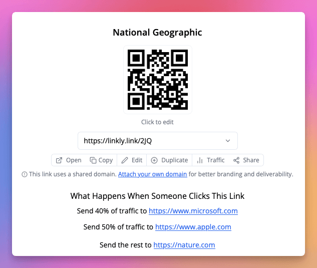 Kliknij **Zapisz Link**.