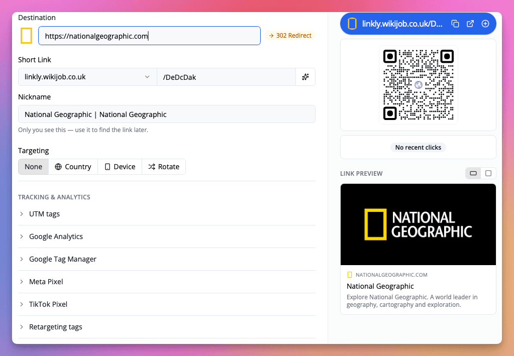 Link Previews and a Cleaner Layout in the New Link Form