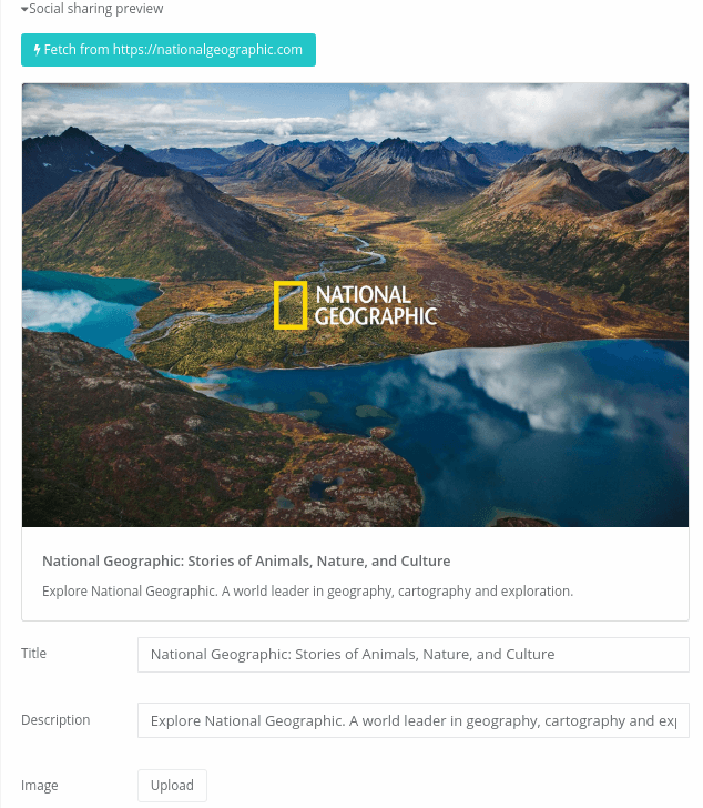 画像は千の言葉を語ります(そして千のクリックを獲得します)。Linklyでは、共有するリンクのオープングラフメタタグを編集できるので、テストを実行して最高のパフォーマーを選ぶことができます。