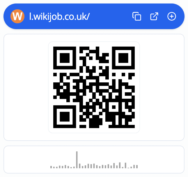 Linkly automatycznie generuje kody QR dla każdego utworzonego URL vanity