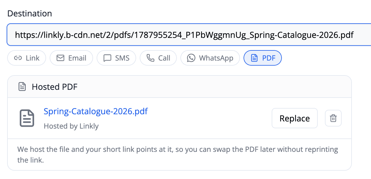 **PDF Seç**'i tıklayın ve dosyanızı seçin.