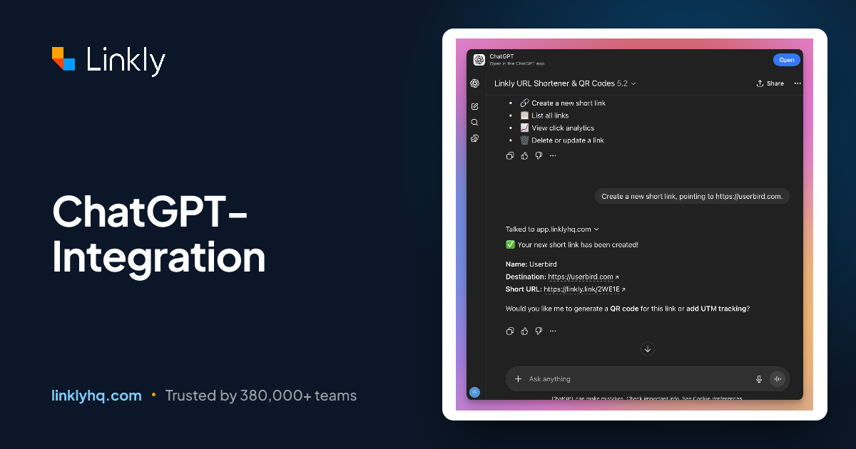 ChatGPT-Integration — Linkly