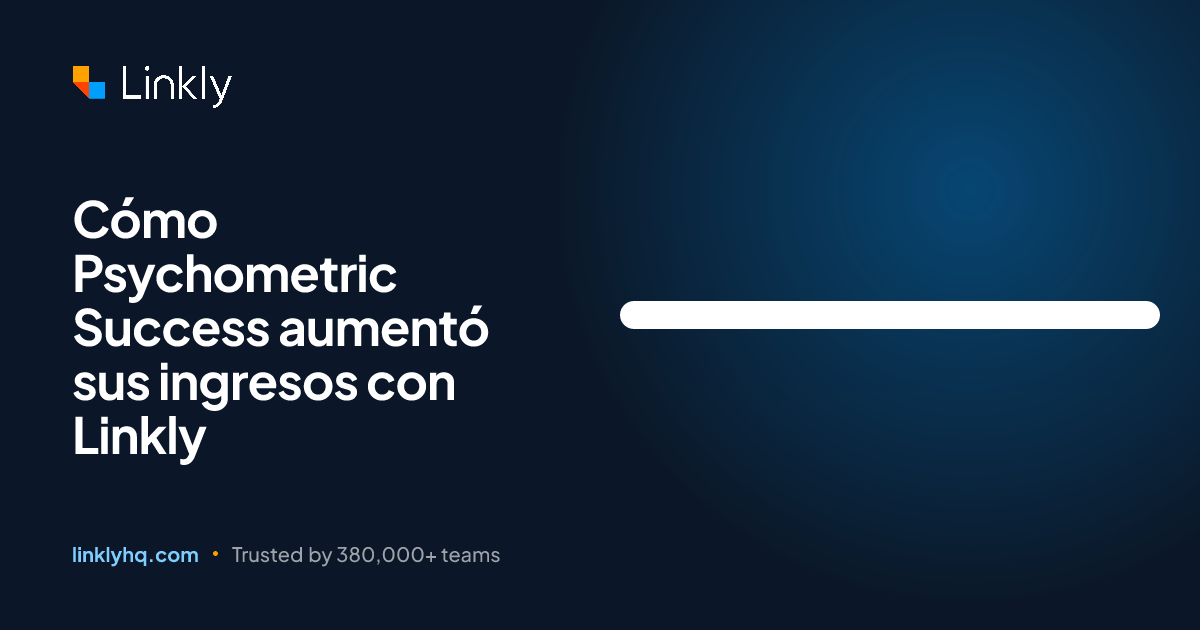 Cómo Psychometric Success aumentó sus ingresos con Linkly — Linkly