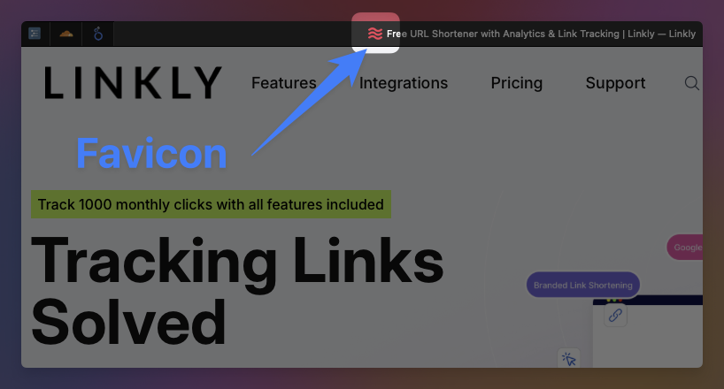 Adding a favicon to your Linkly domain