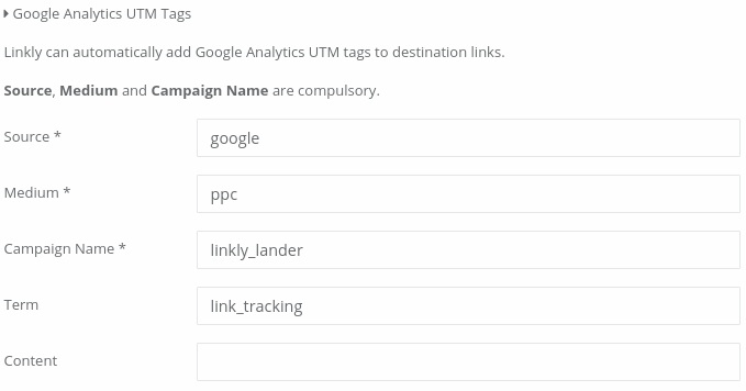 Google Analytics UTM Tag Builder